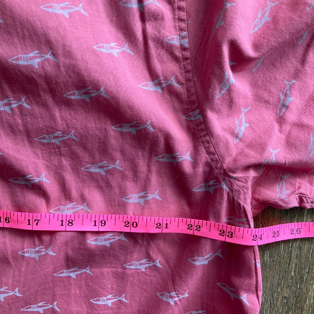 Report Collection Shark Print Size Xl Button-Up S… - image 6